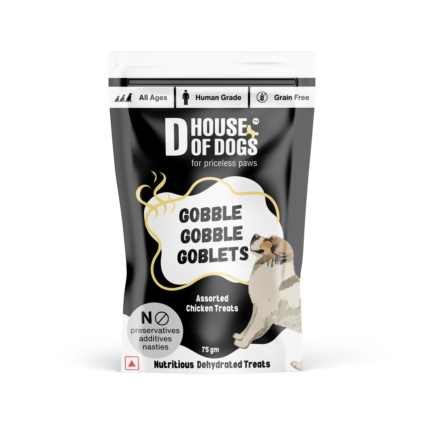 Gobble Gobble Goblets – Variety Assorted Dehydrated Chews