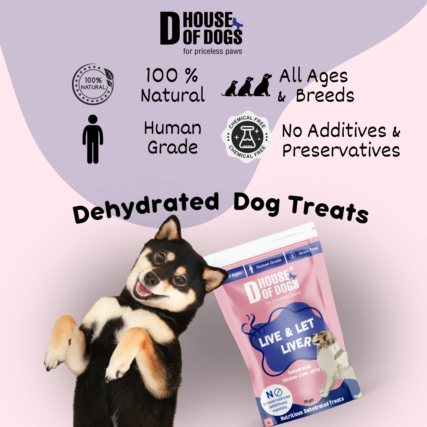 Live & Let Liver - Dehydrated Liver Jerky Chews