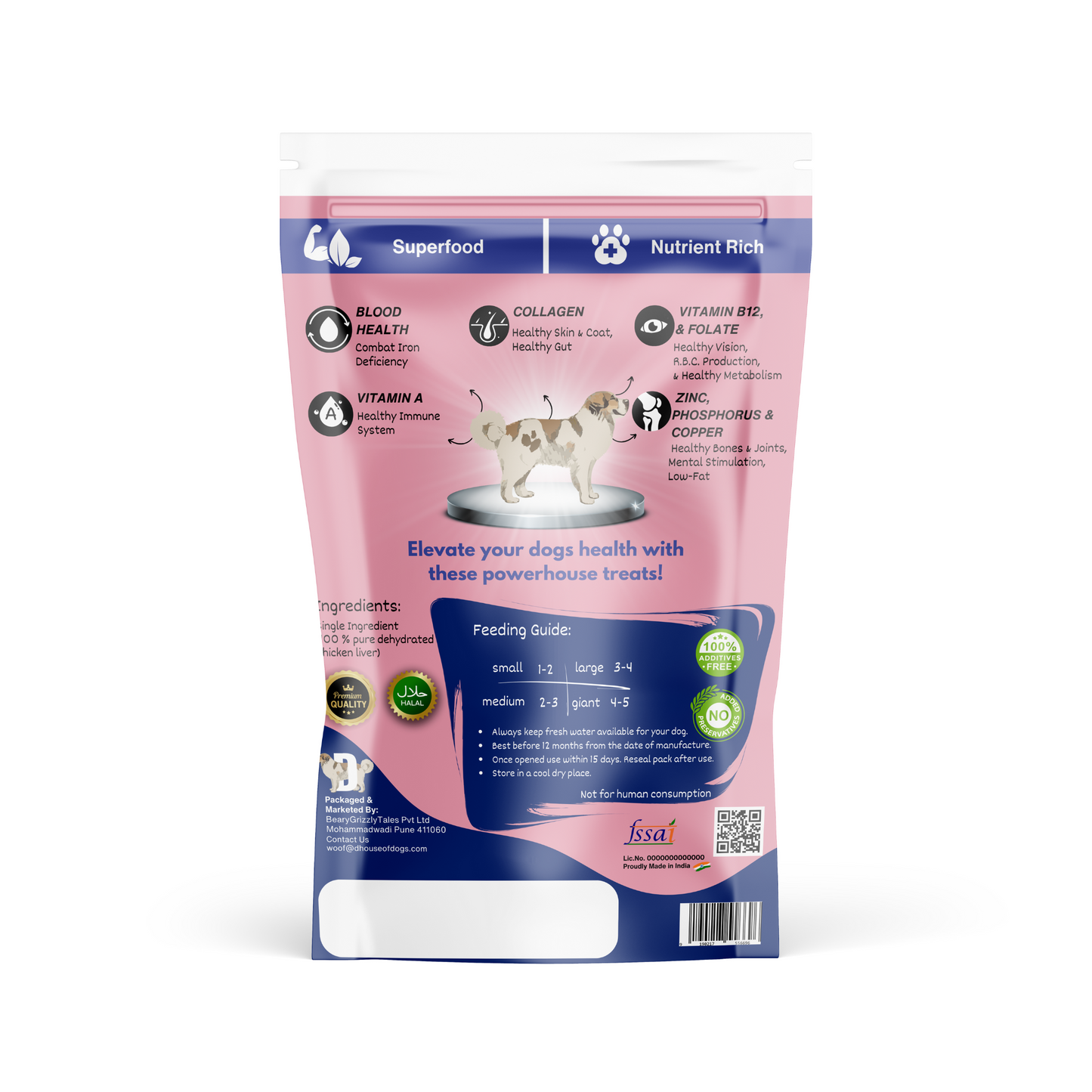 Live & Let Liver - Dehydrated Liver Jerky Chews
