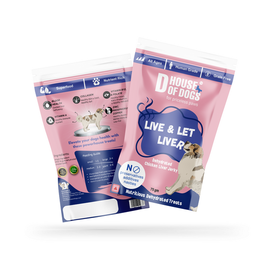 Live & Let Liver - Dehydrated Liver Jerky Chews