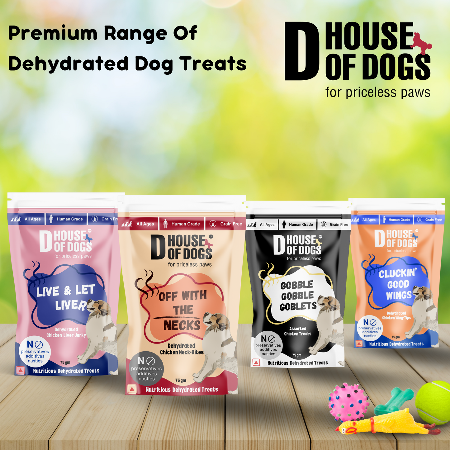 Off with the Necks - Dehydrated Chicken Neck Chews