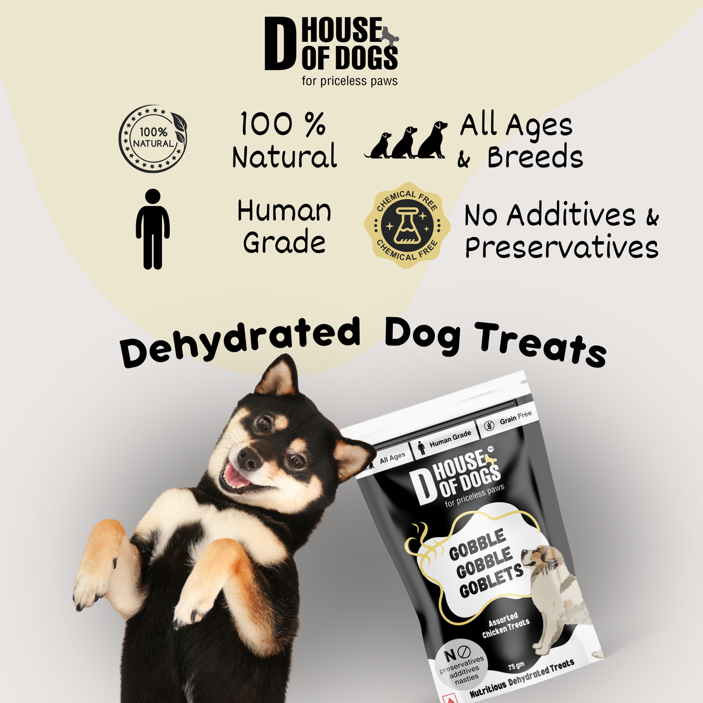 Gobble Gobble Goblets – Variety Assorted Dehydrated Chews