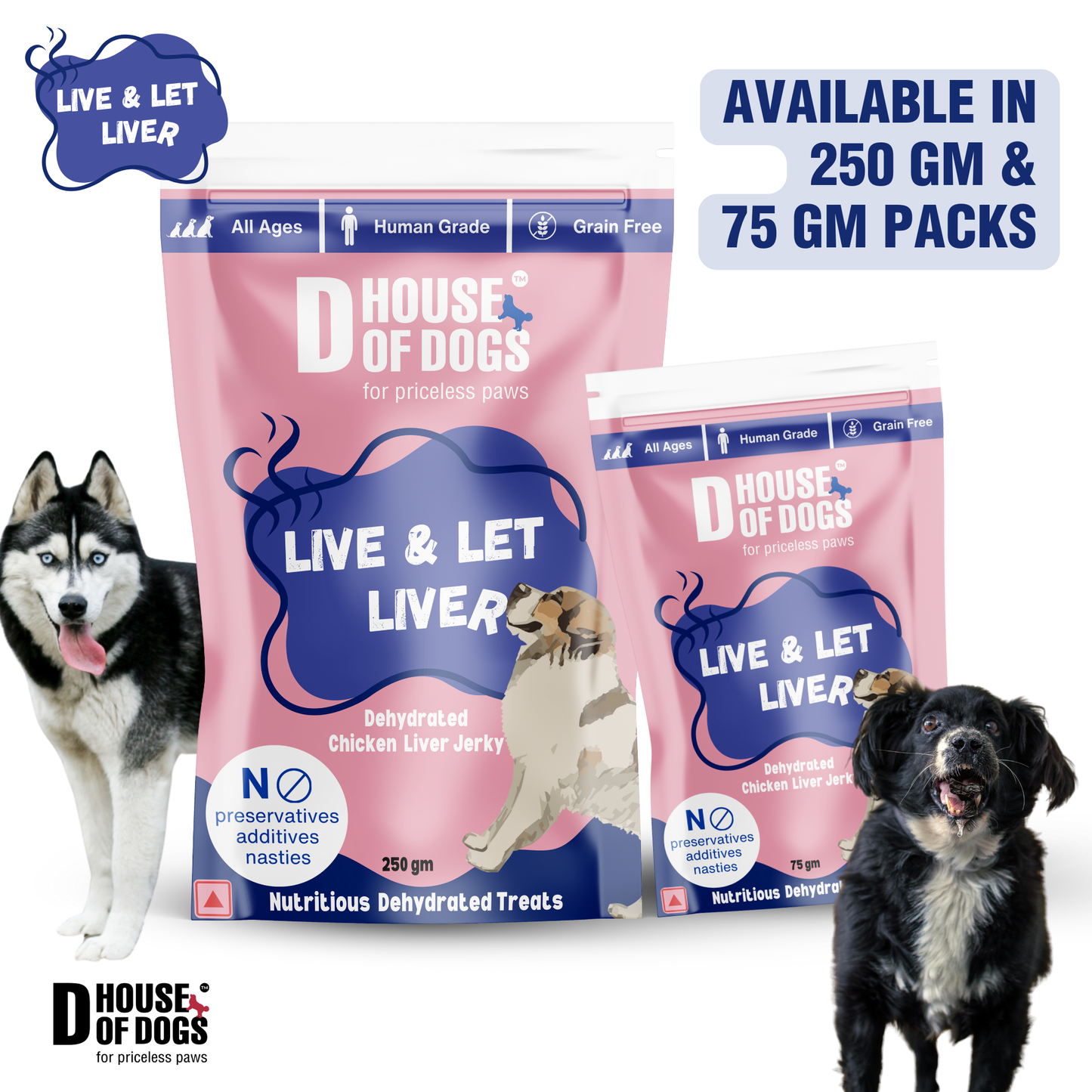 Live & Let Liver - Dehydrated Liver Jerky Chews