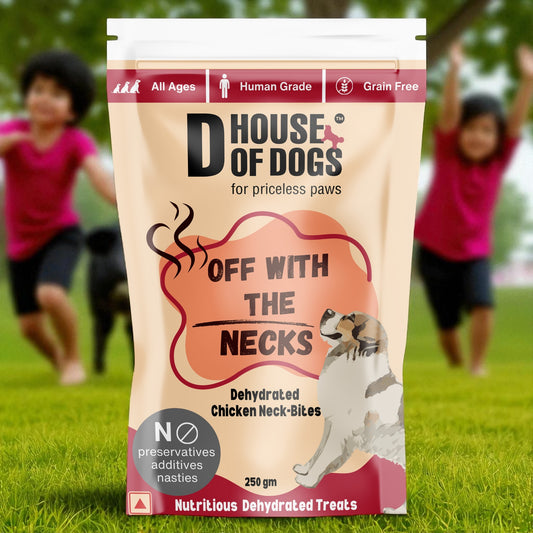 Off with the Necks - Dehydrated Chicken Neck Chews