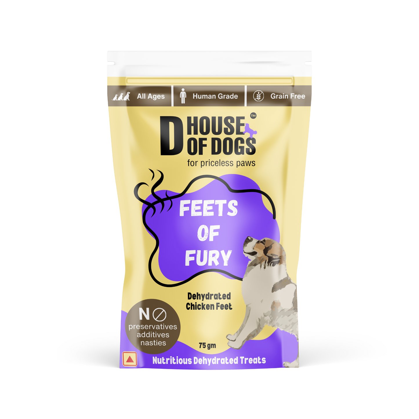 Feets Of Fury - Dehydrated Chicken Feet Chews