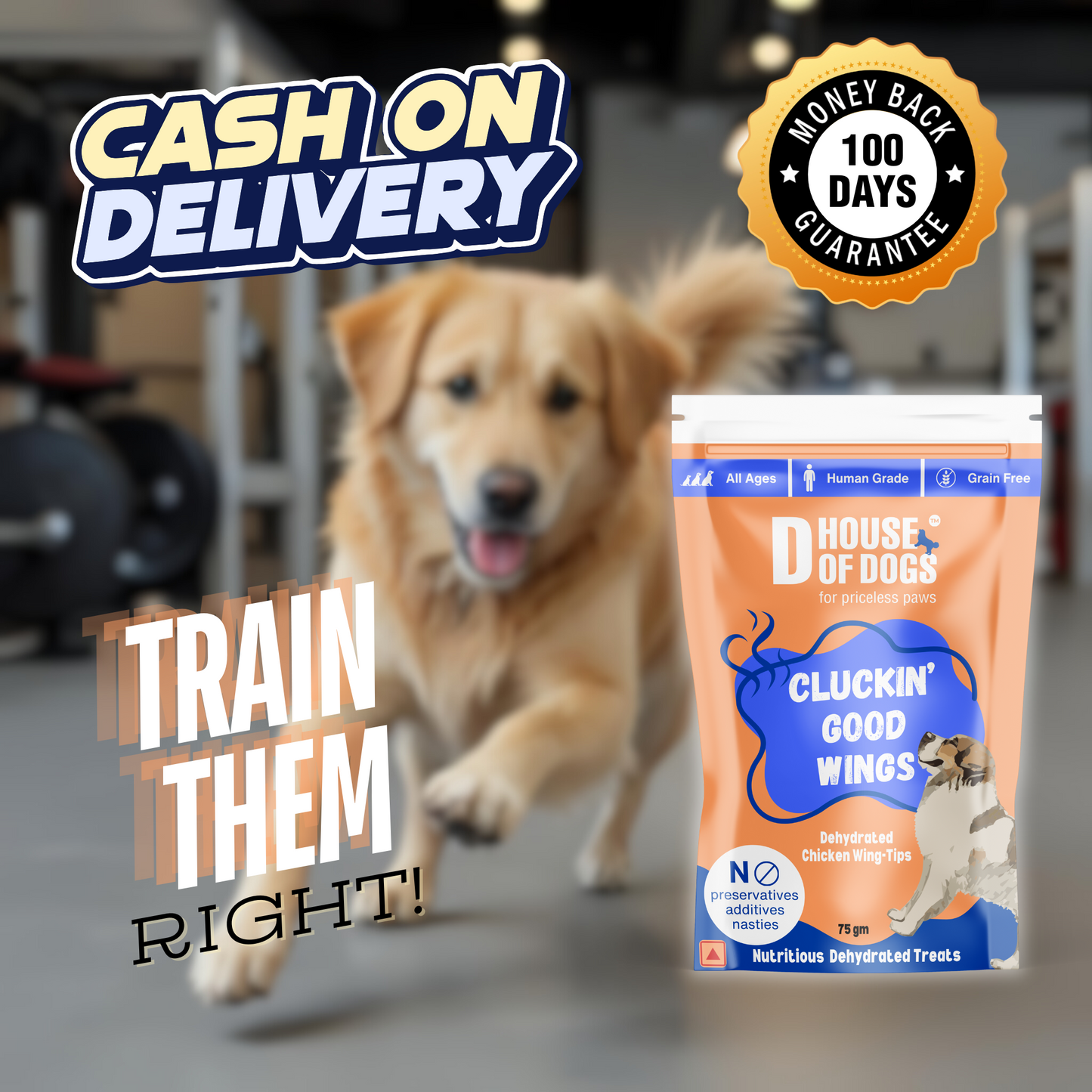 Cluckin Good Wings – Dehydrated Chicken Wing Chews