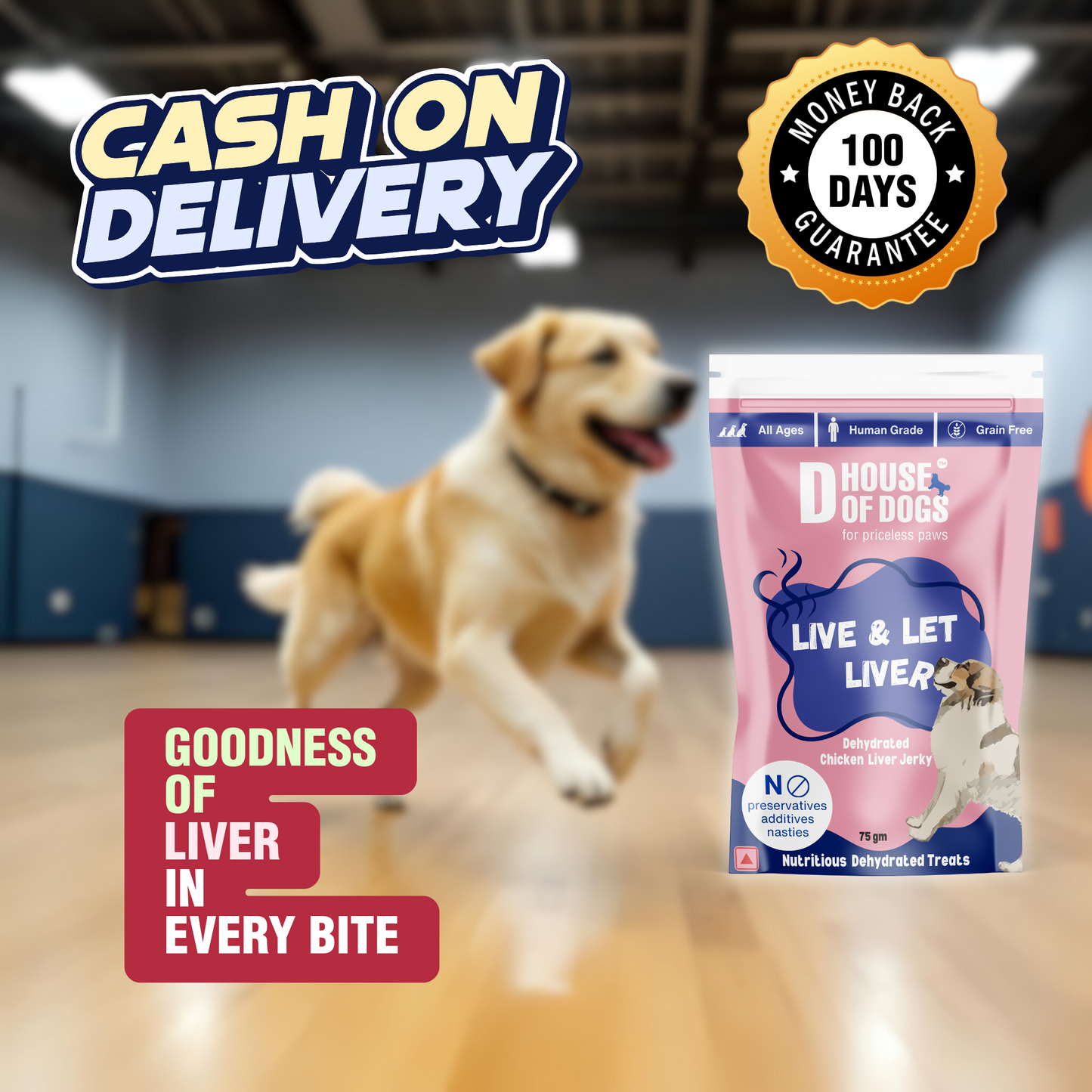 Live & Let Liver - Dehydrated Liver Jerky Chews