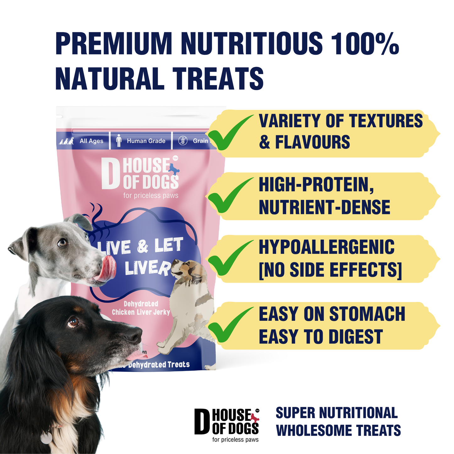 Live & Let Liver - Dehydrated Liver Jerky Chews