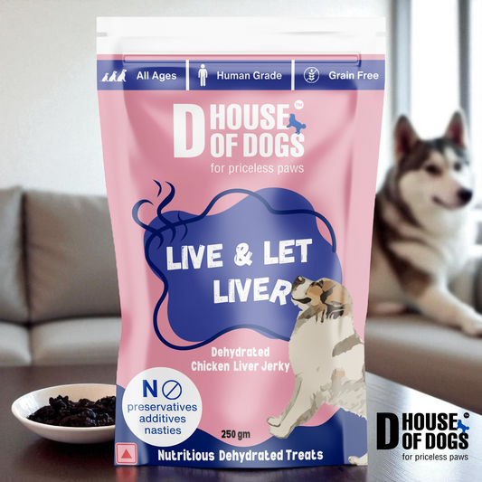 Live & Let Liver - Dehydrated Liver Jerky Chews