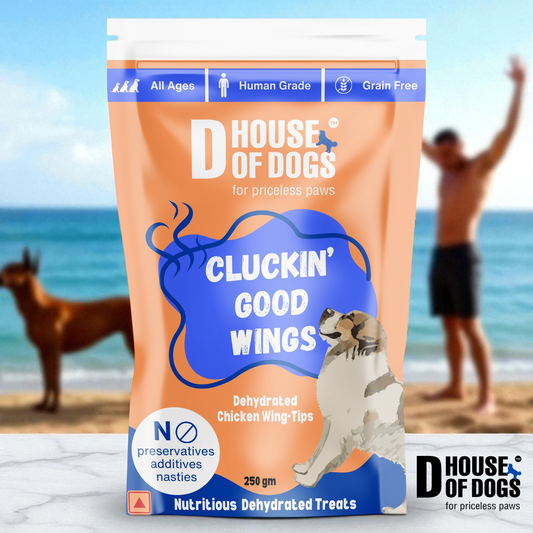Cluckin Good Wings – Dehydrated Chicken Wing Chews
