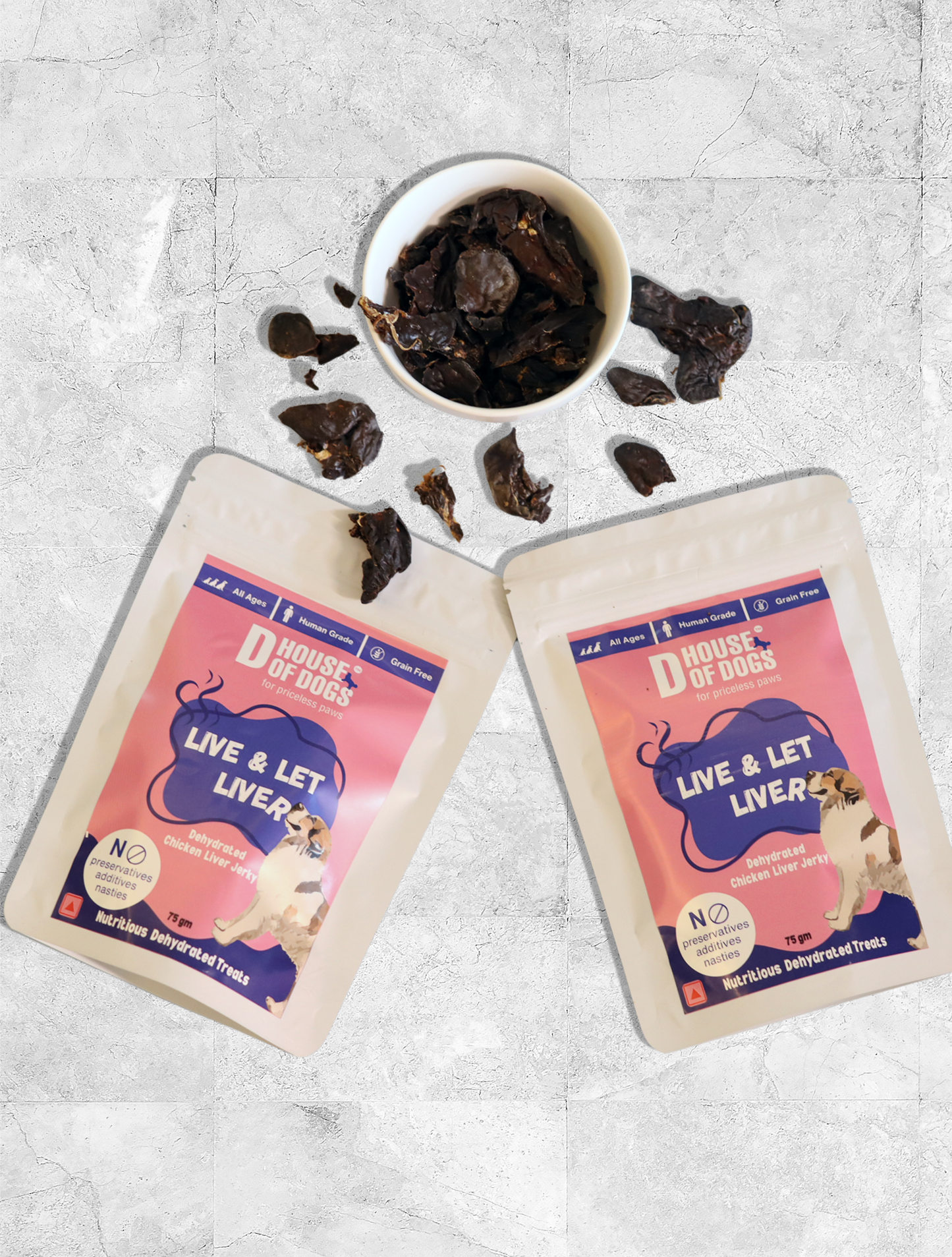 Live & Let Liver - Dehydrated Liver Jerky Chews