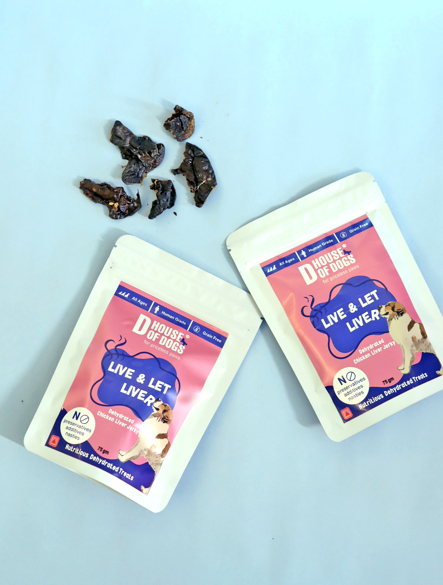 Live & Let Liver - Dehydrated Liver Jerky Chews