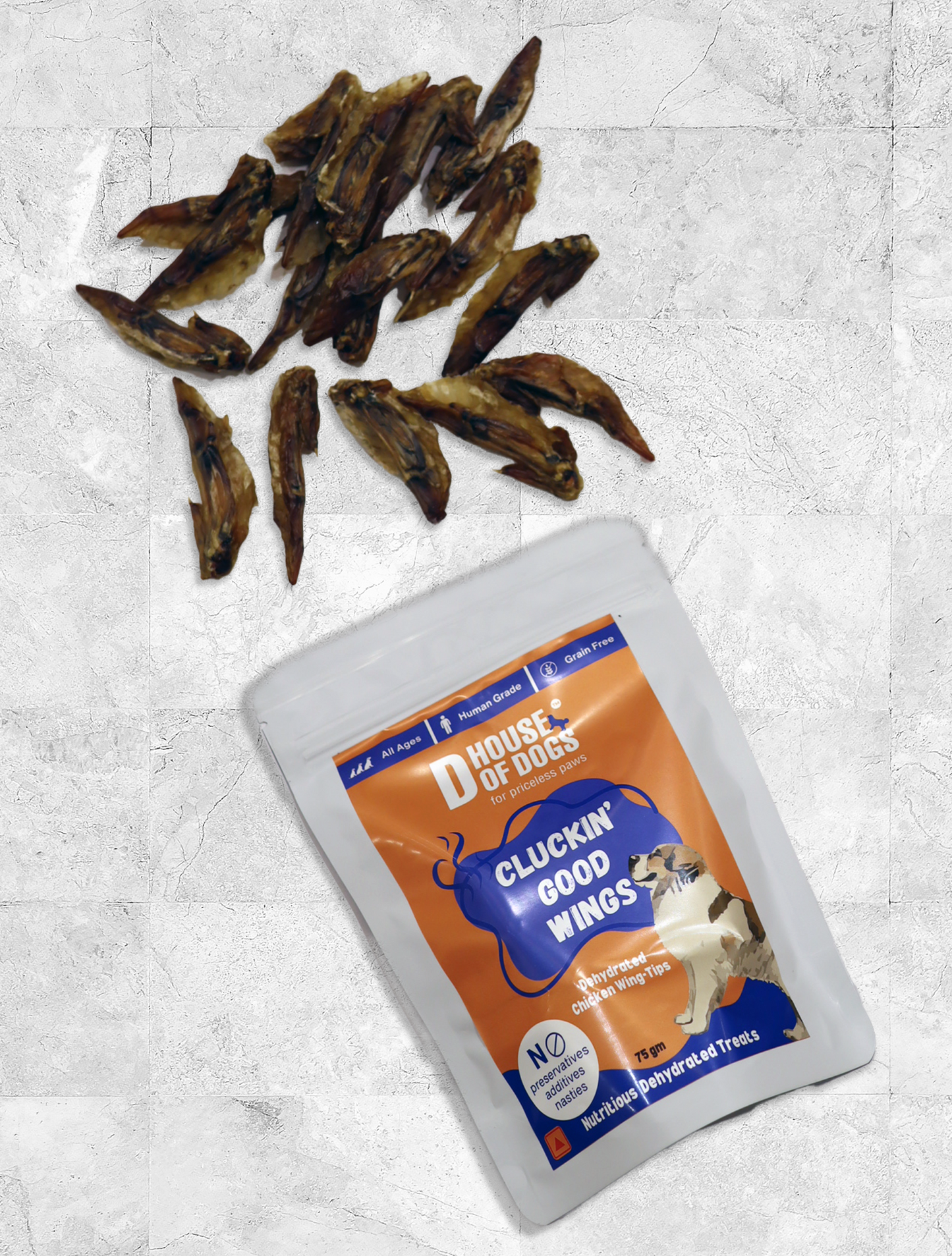 Cluckin Good Wings – Dehydrated Chicken Wing Chews
