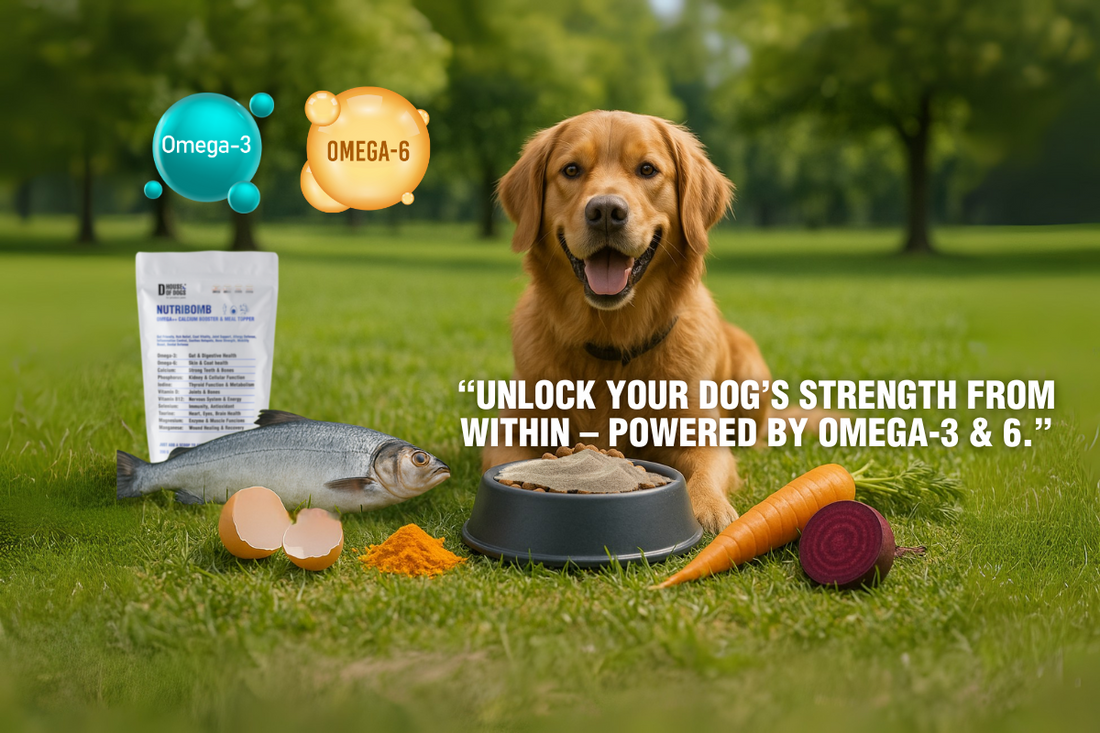 The Role of Omega-3 & Omega-6 in Your Dog’s Diet