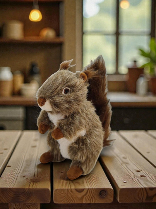 Chase Squirrel Deluxe XL Plush Chew Toy for Pets