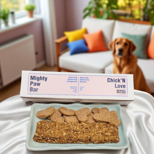 Nutrition Hamper Mighty Treat Box for Pets – MightyPaw Bar  + Chick'nLove Biscuits