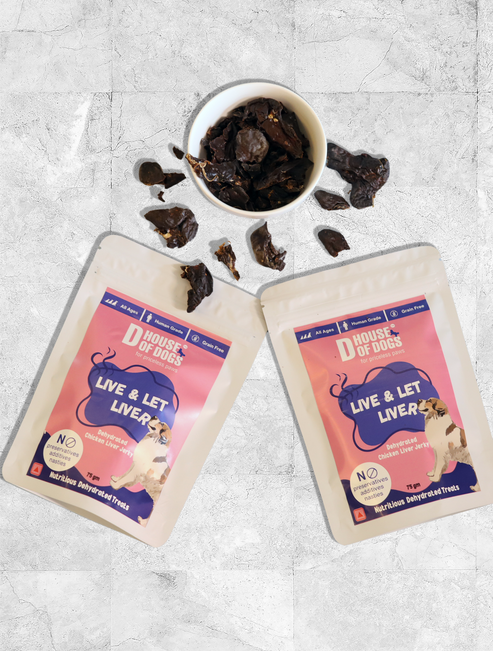 Live n Let Liver (Premium Dehydrated Liver Jerky)