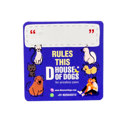 Custom Pet Name Magnetic Fridge Sticker