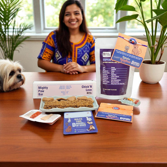 Luxury Nutrition Hamper- Premium Rakhi Combo for Pets