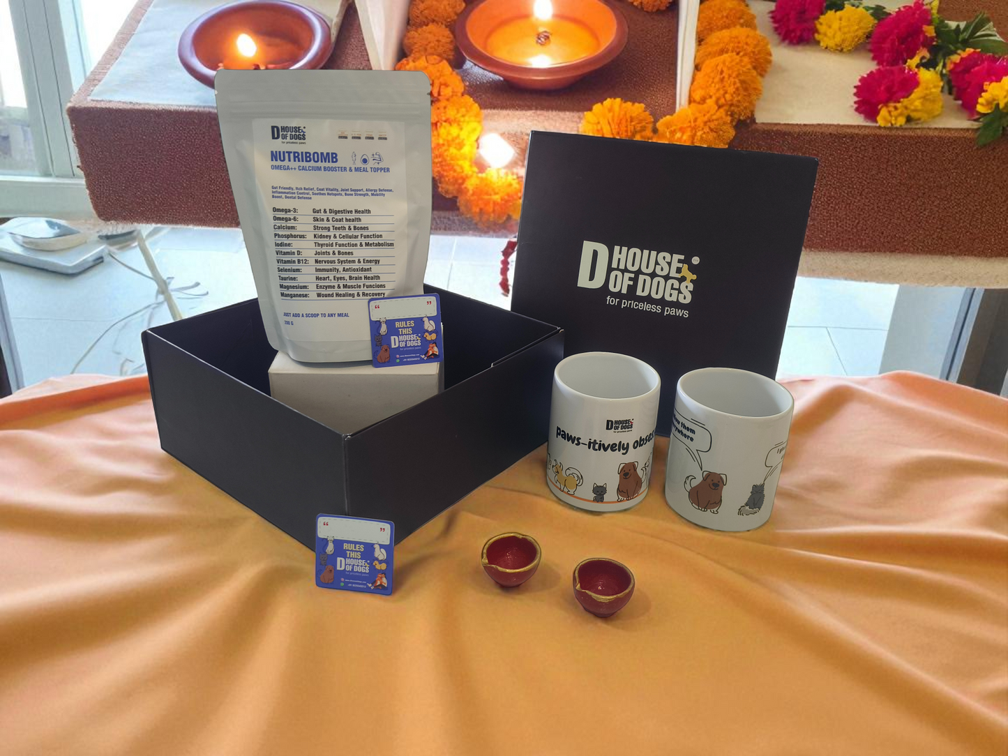 DHOD Diwali Skin & Joint Hamper - Best Gift For Pets